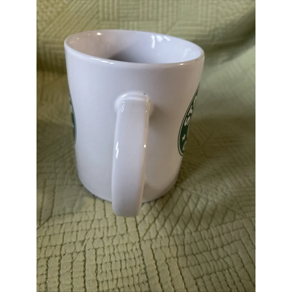 Starbucks Original White Green Coffee Mug Tea Cup